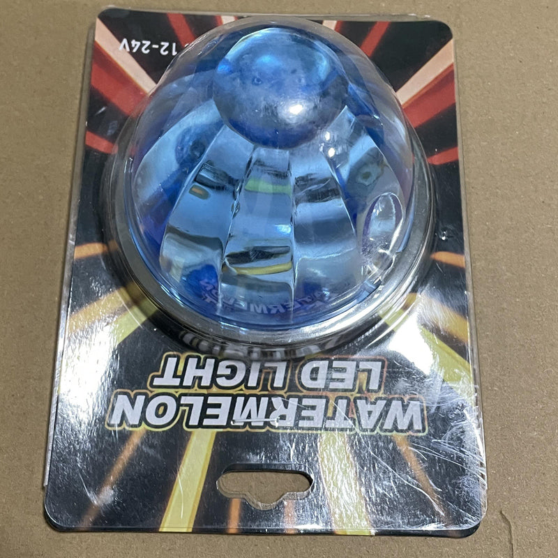 2pcs Plastic Lens Watermelon Light Strobe Truck LED Signal Light Truck Side Light